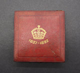 1897 Victoria Diamond Jubilee 56mm Bronze Medal - Cased