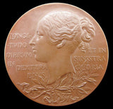 1897 Victoria Diamond Jubilee 56mm Bronze Medal - Cased