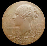 1897 Victoria Diamond Jubilee 56mm Bronze Medal - Cased