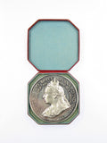 1897 Victorian Era Exhibition Earls Court Medal - Cased