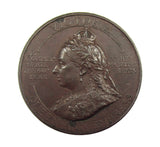1897 Victoria Diamond Jubilee 38mm India Medal - By Bowcher