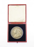 1897 Victoria Diamond Jubilee 56mm Silver Medal - Cased