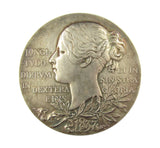1897 Victoria Diamond Jubilee 56mm Silver Medal - Cased