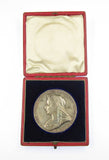 1897 Victoria Diamond Jubilee 56mm Silver Medal - Cased