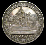 1894 British & Colonial Industrial Exhibition Manchester Silver Medal