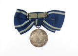 1897 Institution Of Naval Architects Silver Medal On Ribbon