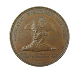 1897 Lord Nelson's Flagship Foudroyant 37mm Copper Medal
