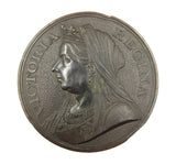 1897 Jubilee St Saviour's Church Pimlico 78mm Medal
