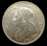 Victoria 1897 Shilling - AEF