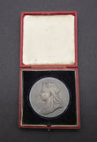 1897 Victoria Diamond Jubilee 56mm Silver Medal - Cased