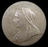 1897 Victoria Diamond Jubilee 56mm Silver Medal