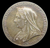 1897 Victoria Diamond Jubilee 26mm Silver Medal - With Envelope