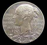 1897 Victoria Diamond Jubilee 26mm Silver Medal - With Envelope
