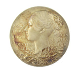 1897 Victoria Diamond Jubilee 56mm Silver Medal - Cased