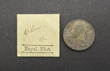 1897 Victoria Diamond Jubilee 26mm Silver Medal - With Envelope