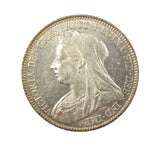 Victoria 1897 Sixpence - EF