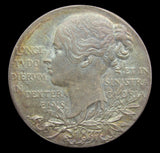 1897 Victoria Diamond Jubilee 26mm Silver Medal - With Envelope