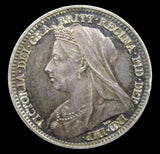 Victoria 1897 Maundy Threepence - EF