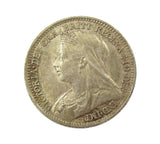 Victoria 1897 Threepence - UNC