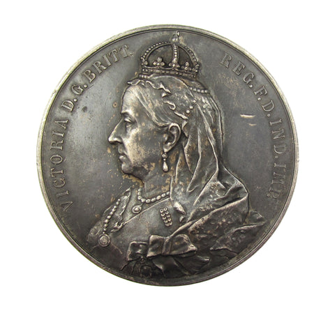 1897 Victoria Diamond Jubilee Windsor Castle 60mm Medal