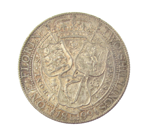 Victoria 1899 Florin - GVF