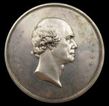 1899 York University John Hunter 51mm Silver Medal - By Wyon