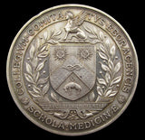 1899 York University John Hunter 51mm Silver Medal - By Wyon
