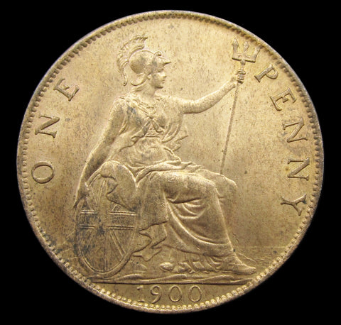 Victoria 1900 Penny - A/UNC