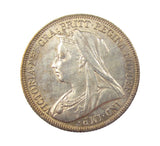 Victoria 1900 Shilling - EF