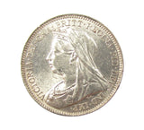 Victoria 1900 Sixpence - EF