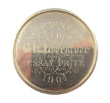 1901 Architectural Association 55mm Silver Prize Medal - By Wyon