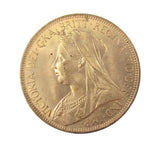 Victoria 1901 Halfpenny - UNC