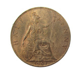 Victoria 1901 Halfpenny - GEF