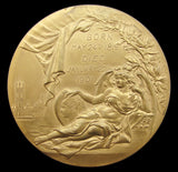 1901 Death Of Queen Victoria 65mm Bronze Medal - By Lauer