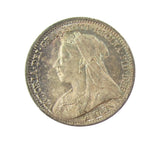 Victoria 1901 Threepence - UNC