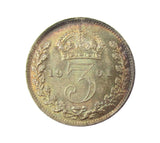 Victoria 1901 Threepence - UNC
