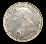 Victoria 1901 Maundy Twopence - UNC