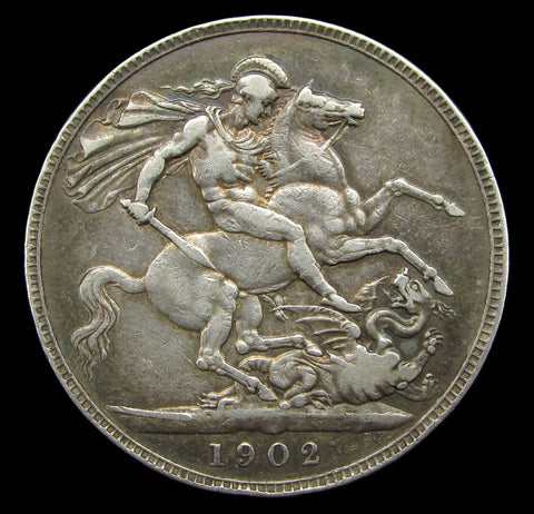 Edward VII 1902 Crown - Fine