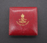 1902 Edward VII Coronation 55mm Silver Medal - Cased