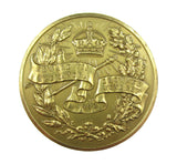 1902 Edward VII Coronation 44mm Gilt Medal - By Vaughton