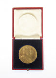 1902 Edward VII Coronation 55mm Bronze Medal - Cased