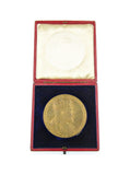 1902 Edward VII Coronation 55mm Bronze Medal - Cased