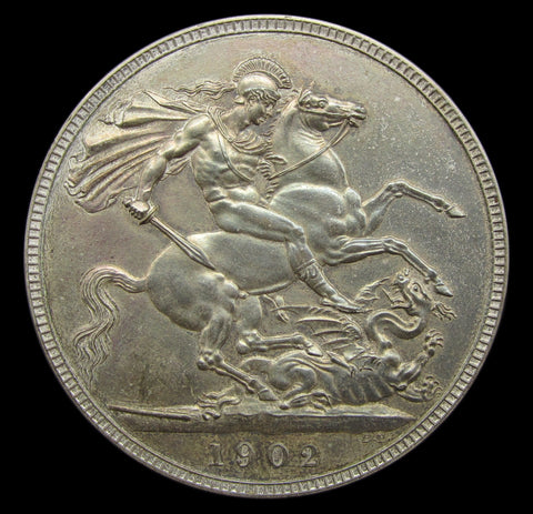 Edward VII 1902 Matt Proof Crown - A/UNC