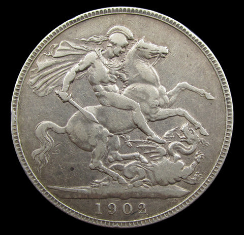 Edward VII 1902 Crown - Fine