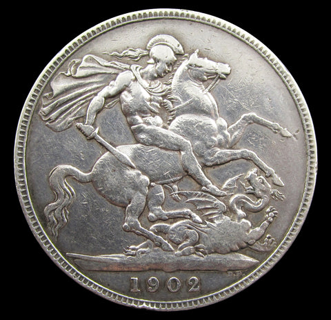 Edward VII 1902 Crown - Fine