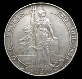Edward VII 1902 Florin - GVF