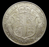 Edward VII 1902 Matt Proof Halfcrown - FDC
