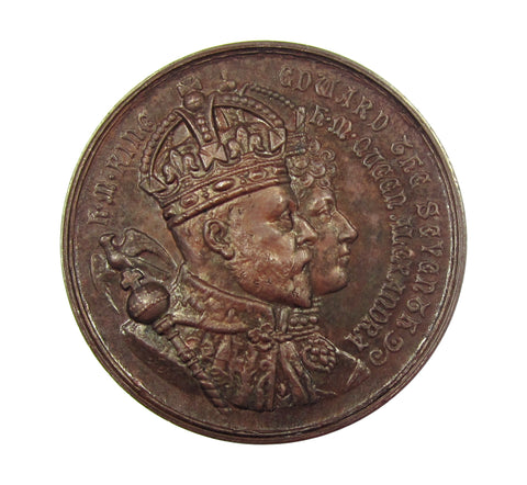 1902 Bridewell Royal Hospital Coronation 38mm Medal - By Moore