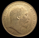 Edward VII 1902 Penny - Low Tide - GEF