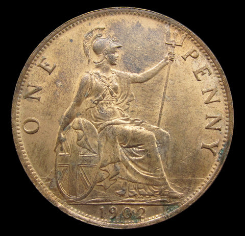 Edward VII 1902 Penny - Low Tide - GEF